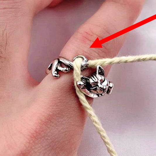 Adjustable Knitting/Crochet tension Ring