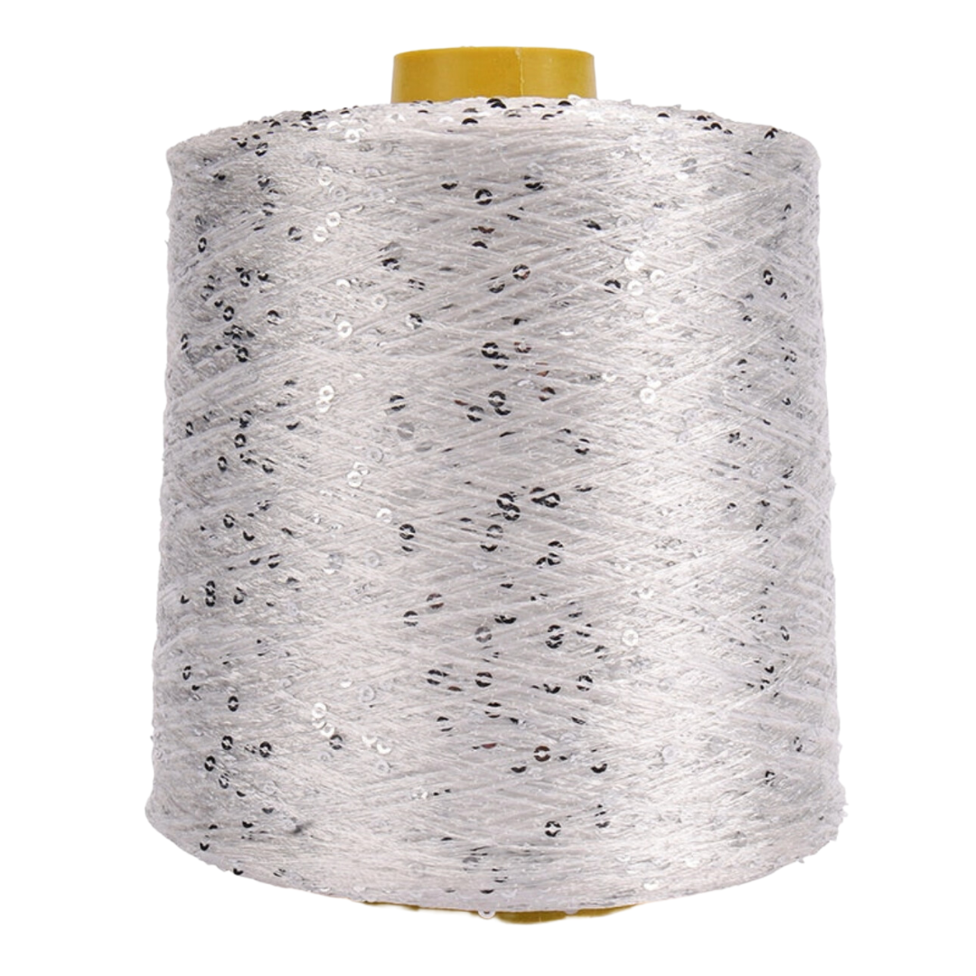 Summer Ice Silk Glitter Sequin Yarn (500g)