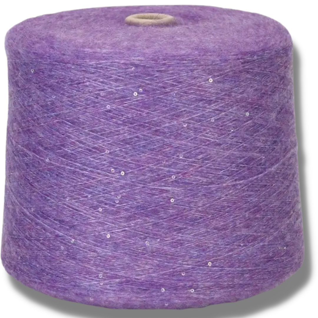 Best mohair yarn, soft texture, mohair fibers, luxurious yarn for knitting, high-quality crochet material, crafting essential, natural sheen, premium quality mohair, spun threads, top-rated knitting yarn, warm hue, cozy feel for winter projects, artisanal craft supply, fluffy consistency, buy mohair yarn online, durable yarn for wearables, sought-after yarn brand, best yarn for the summer, best yarn for winter, gorgeous purple sequins yarn