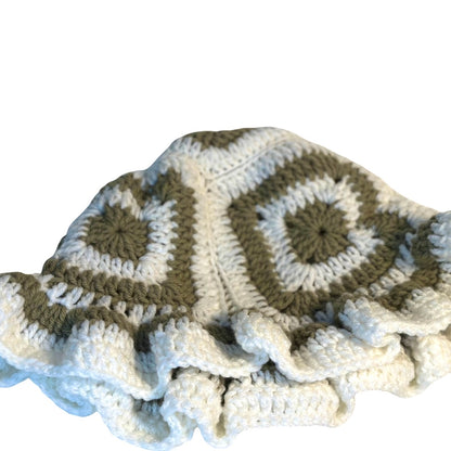 Granny square bucket hats