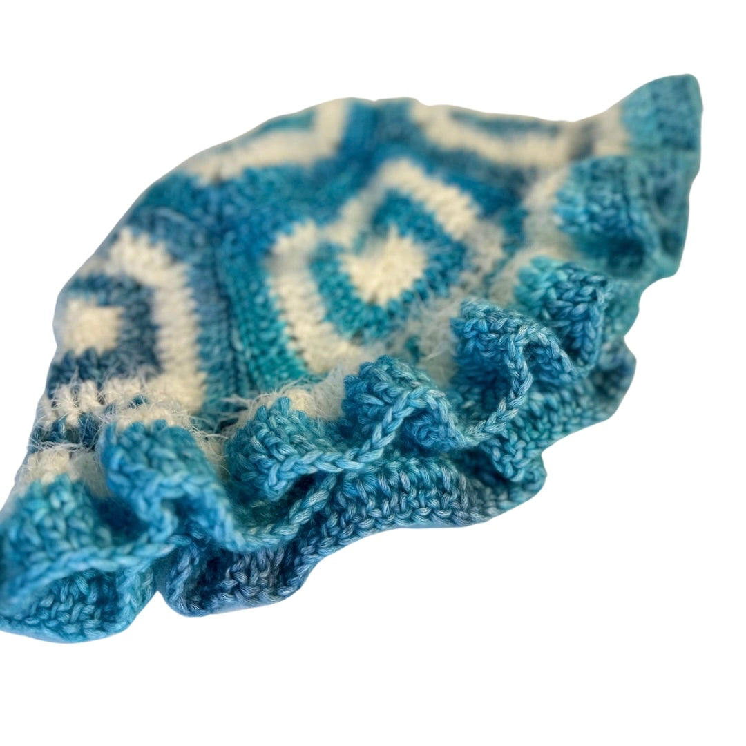 Granny square bucket hats