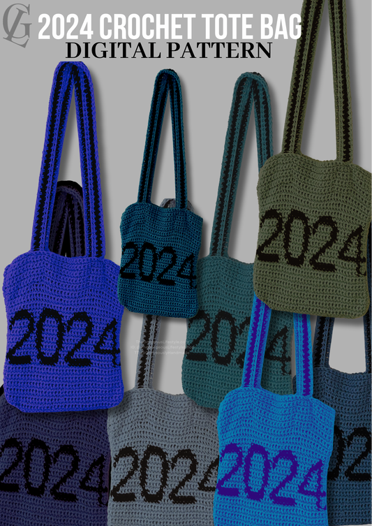 2024 crochet tote bag pattern