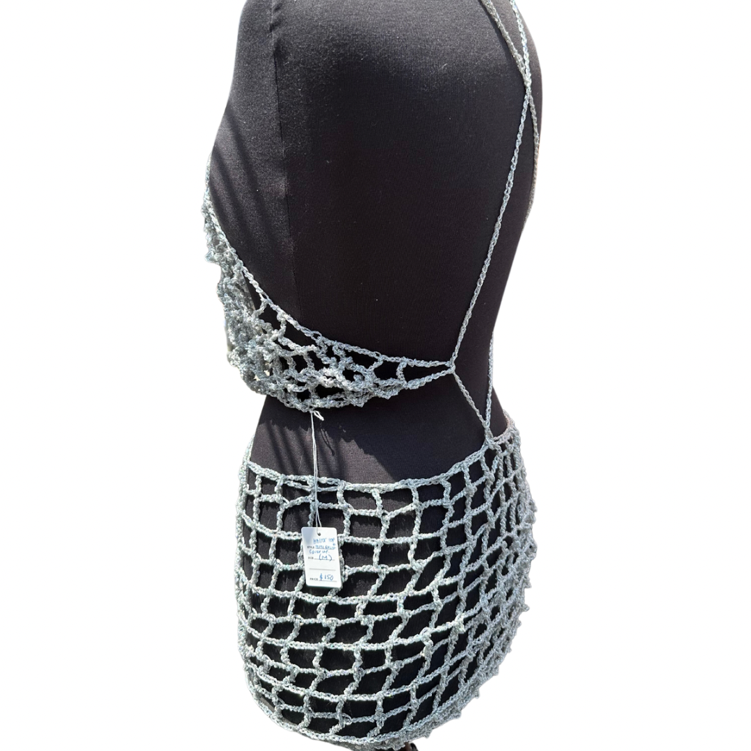 The Halter Top and Skirt cover up