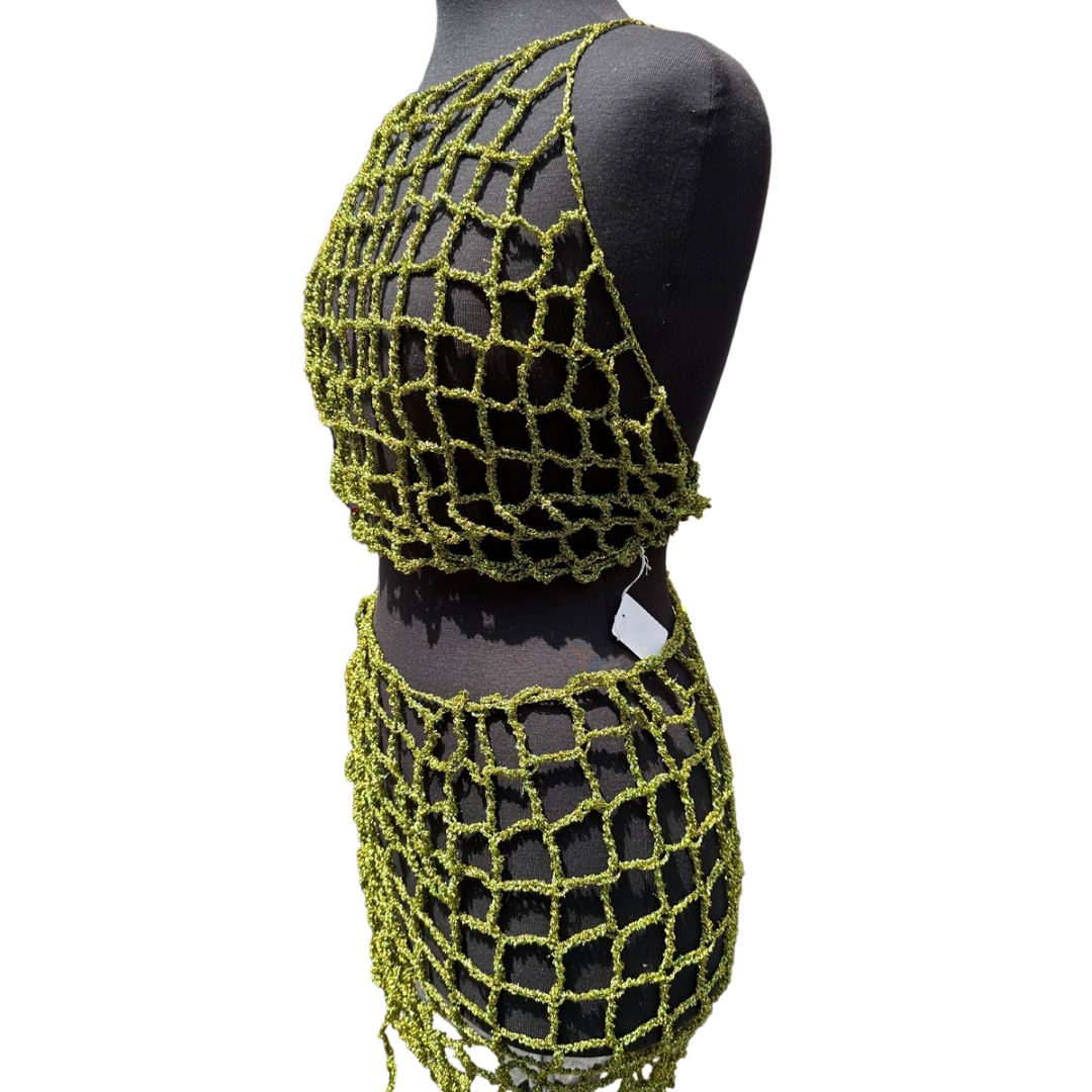 The halter cover up