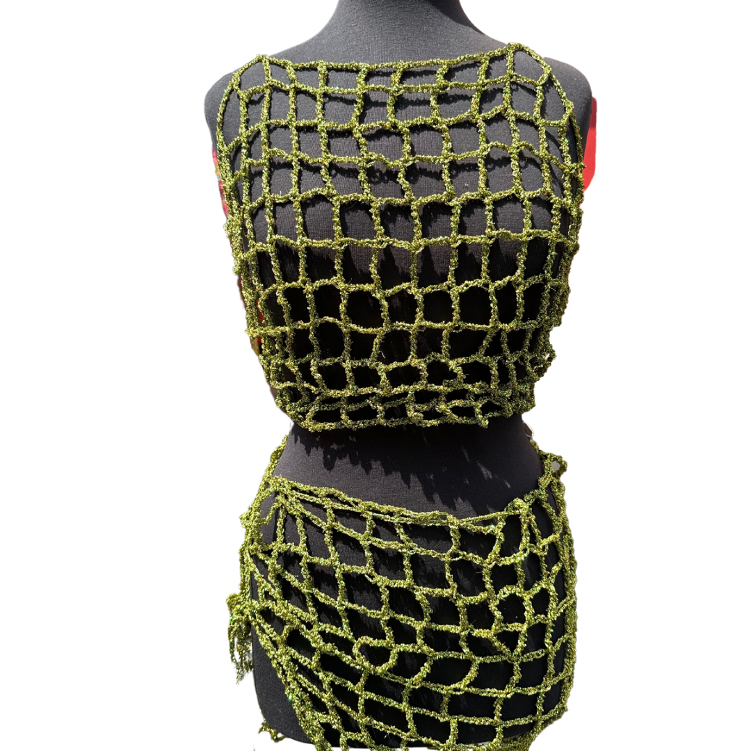 The halter cover up