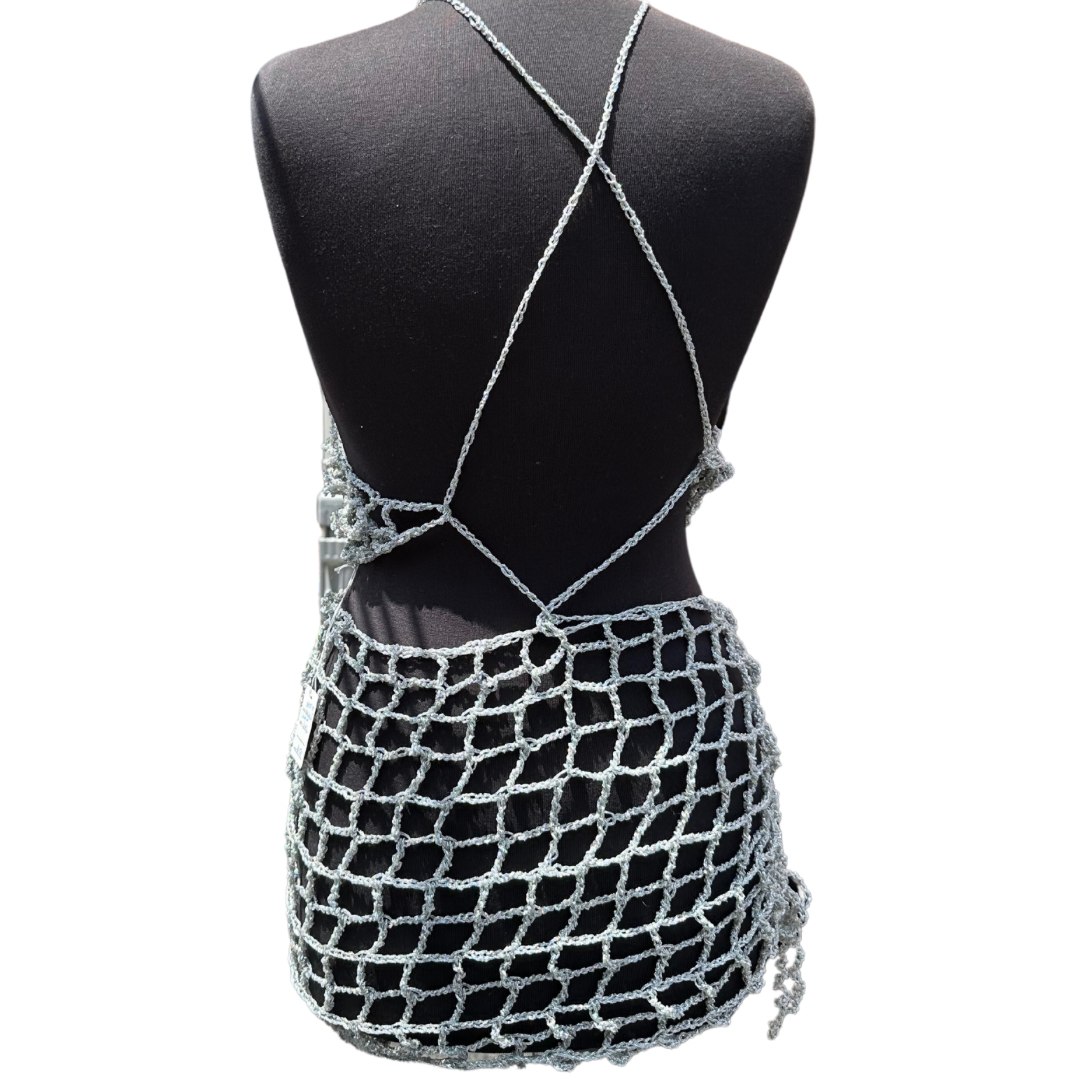The Halter Top and Skirt cover up