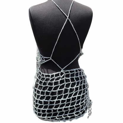 The Halter Top and Skirt cover up