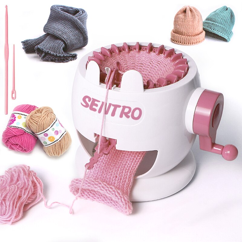 Fast Weaving Loom, Safe Plastic Knitting Machine, Knitting Machine with Non-Slip Suction Cups, Adjustable Yarn Density Knitting Machine, Gift Idea Knitting Machine, Multi-Needle Knitting Machine, Compact Knitting Machine, Portable Knitting Tool, Creative Knitting Machine.