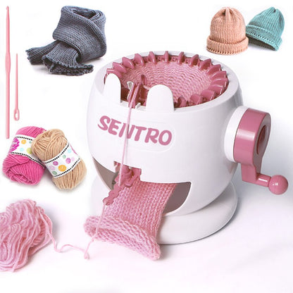 Fast Weaving Loom, Safe Plastic Knitting Machine, Knitting Machine with Non-Slip Suction Cups, Adjustable Yarn Density Knitting Machine, Gift Idea Knitting Machine, Multi-Needle Knitting Machine, Compact Knitting Machine, Portable Knitting Tool, Creative Knitting Machine.