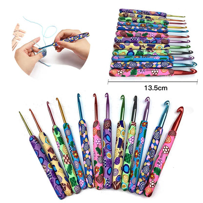 Crochet hooks set, aluminum crochet hooks, vintage crochet hooks, colorful crochet set, best crochet hooks for beginners, durable crochet tools, crochet hook sizes, comfortable grip crochet hooks, crochet tools for sale, high-quality crochet hooks, crochet kit essentials, lightweight crochet hooks, travel-friendly crochet tools, crochet hook variety pack, premium crochet set, crafting tools, DIY crochet kit, crochet needle sizes, elegant crochet design, top-rated crochet hooks
