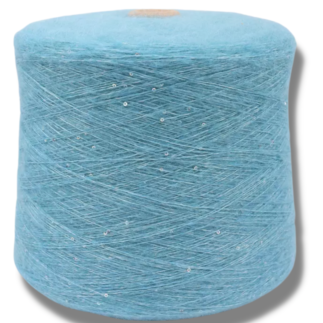 Best mohair yarn, soft texture, mohair fibers, luxurious yarn for knitting, high-quality crochet material, crafting essential, natural sheen, premium quality mohair, spun threads, top-rated knitting yarn, warm hue, cozy feel for winter projects, artisanal craft supply, fluffy consistency, buy mohair yarn online, durable yarn for wearables, sought-after yarn brand, best yarn for the summer, best yarn for winter, aquamarine sequin yarn